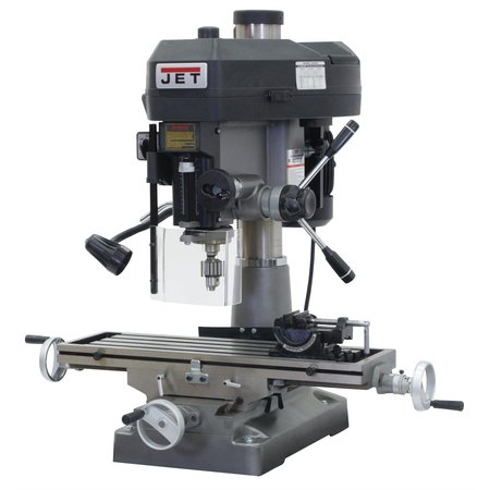 JET TOOLS JET JMD-18, R-8 Taper Mill Drill, 2HP, 1Ph, 115/230V 350018